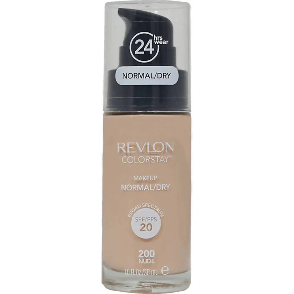 Revlon Colorstay Makeup For Normal / Dry Skin with SPF/FPS 20 - 200 Nude -30 ml - Mytrendzcart