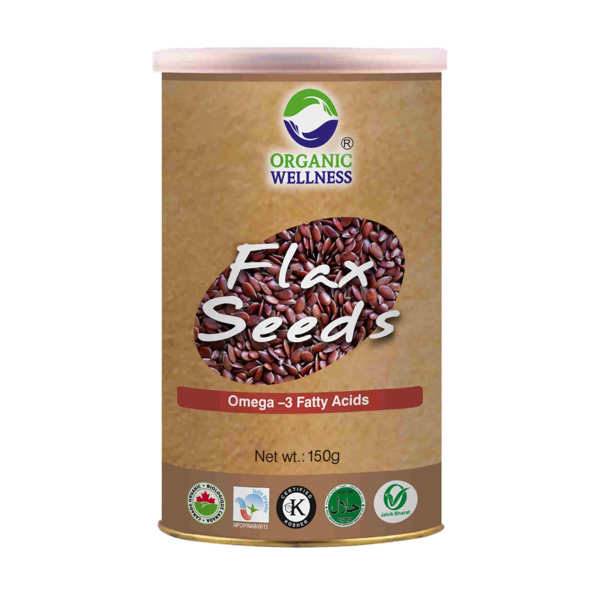 Organic Wellness Flax Seeds - Mytrendzcart