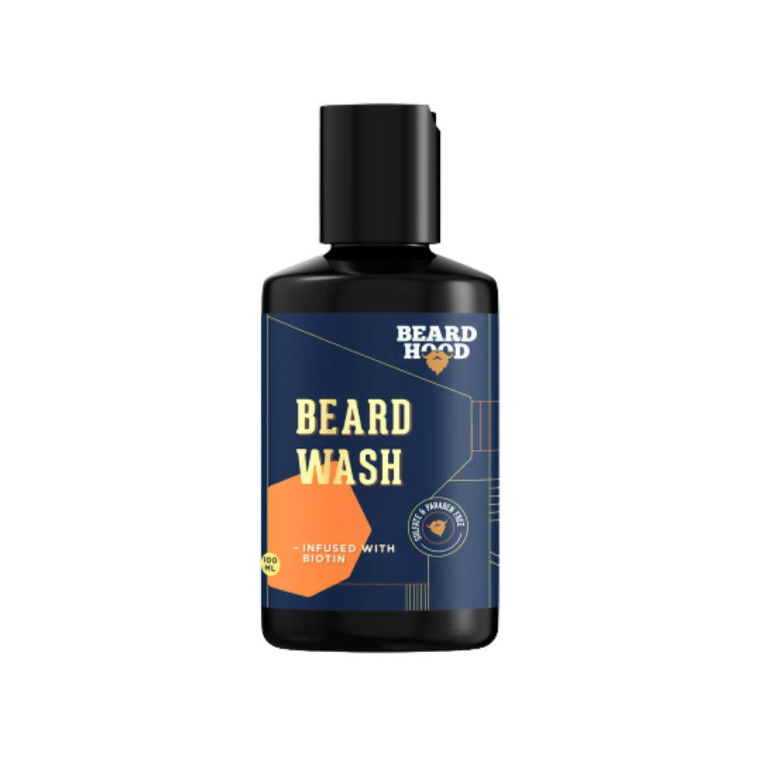 Beardhood Beard Wash With Biotin - Mytrendzcart