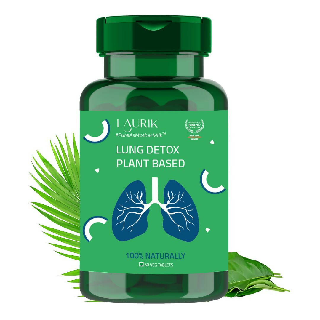 Laurik Lung Detox Tablets For Lung Cleansing And Detoxification - Mytrendzcart