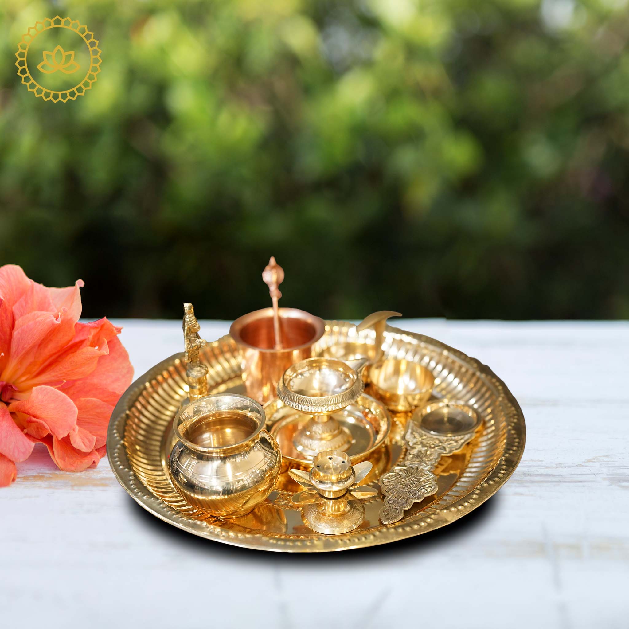 Festival Pooja Thali Set - Mytrendzcart