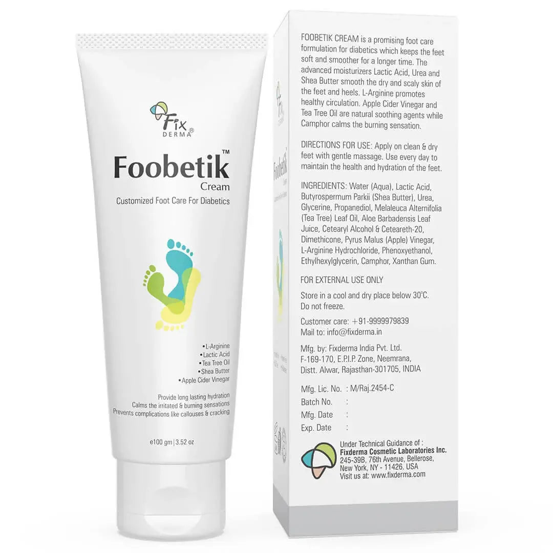 Fixderma Foobetik Foot Cream -100 gm - Mytrendzcart