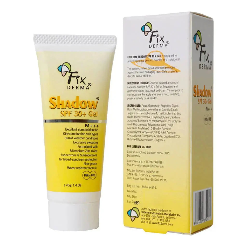 Fixderma Shadow SPF 30+ Sunscreen Gel -40 gm - Mytrendzcart