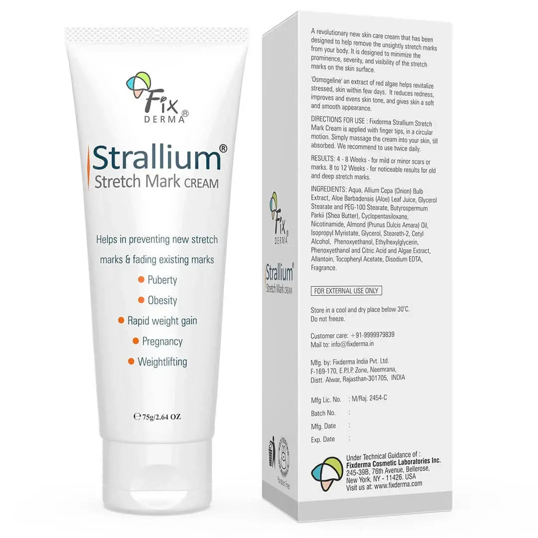 Fixderma Strallium Stretch Mark Cream -75 gm - Mytrendzcart