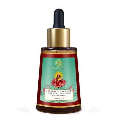 Forest Essentials Advanced Soundarya Age Defying Facial Serum With 24K Gold -30 ml - Mytrendzcart