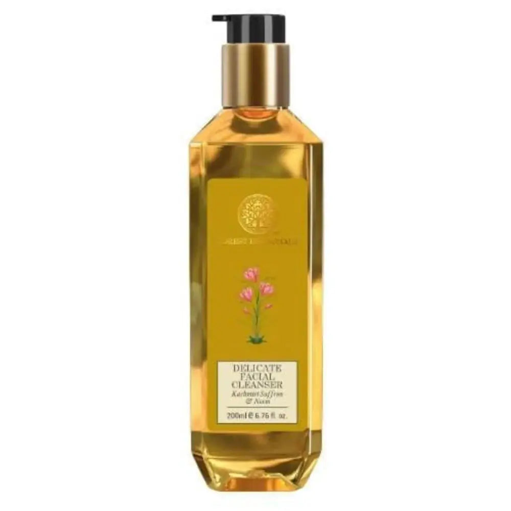 Forest Essentials Delicate Facial Cleanser Kashmiri Saffron & Neem -50ml - Mytrendzcart