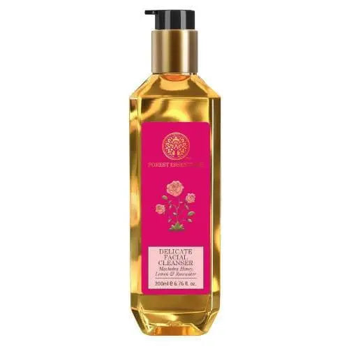 Forest Essentials Delicate Facial Cleanser Mashobra Honey, Lemon & Rosewater -50 ml - Mytrendzcart