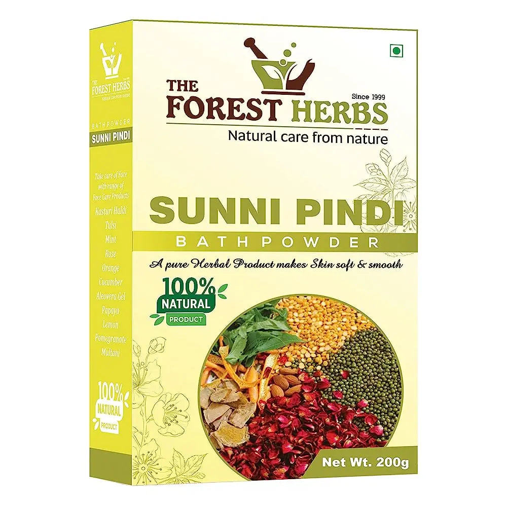 Forest Herbs Sunni Pindi Bath Powder -200 gm - Mytrendzcart