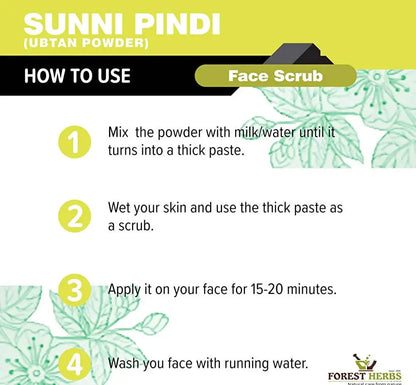 Forest Herbs Sunni Pindi Bath Powder -200 gm - Mytrendzcart