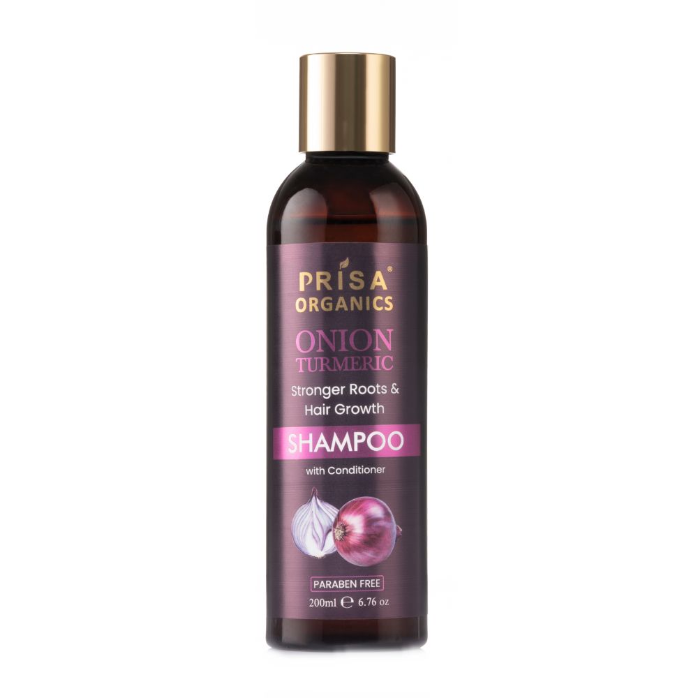 Prisa Organics Onion Turmeric Shampoo - Mytrendzcart