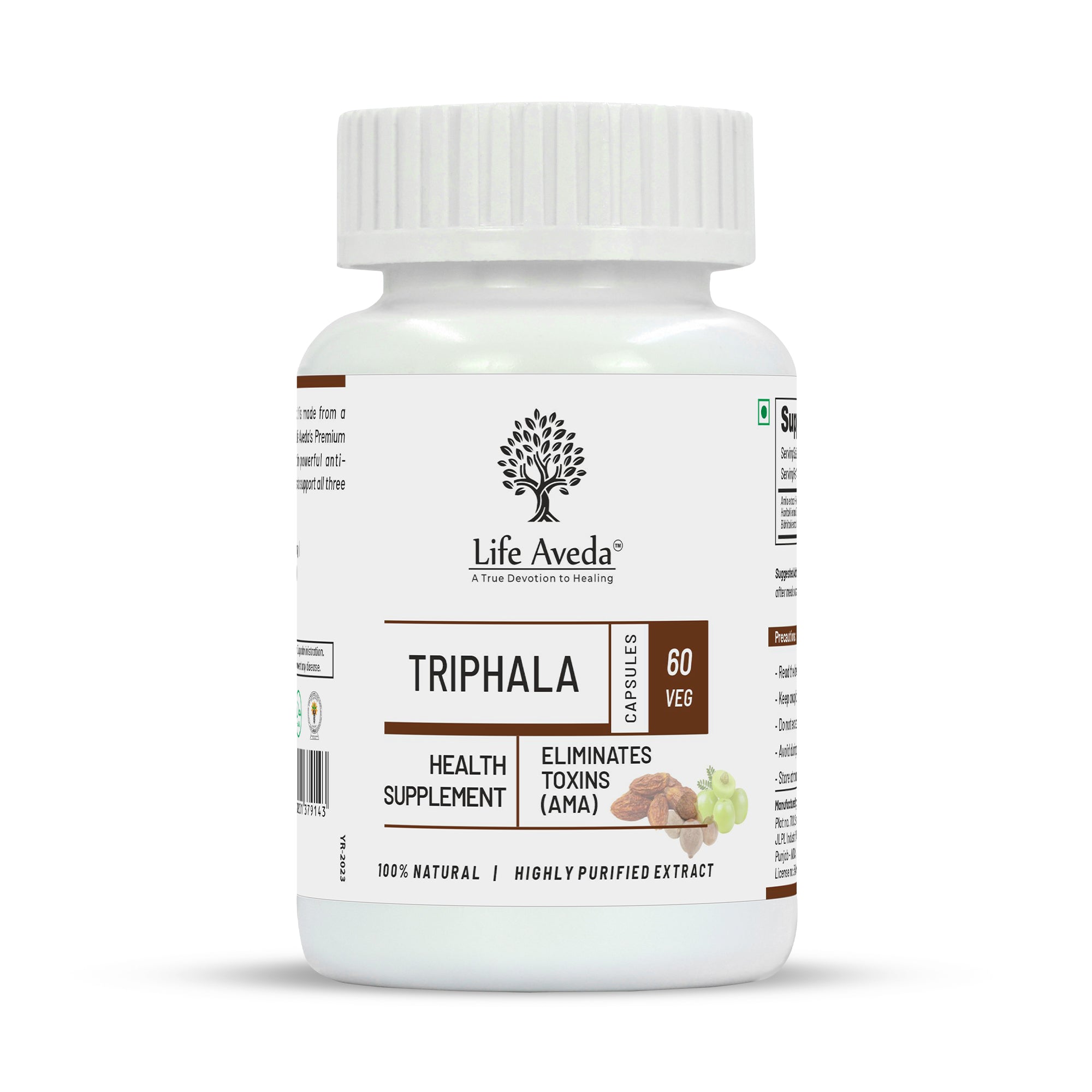 Life Aveda Triphala Capsules - Mytrendzcart