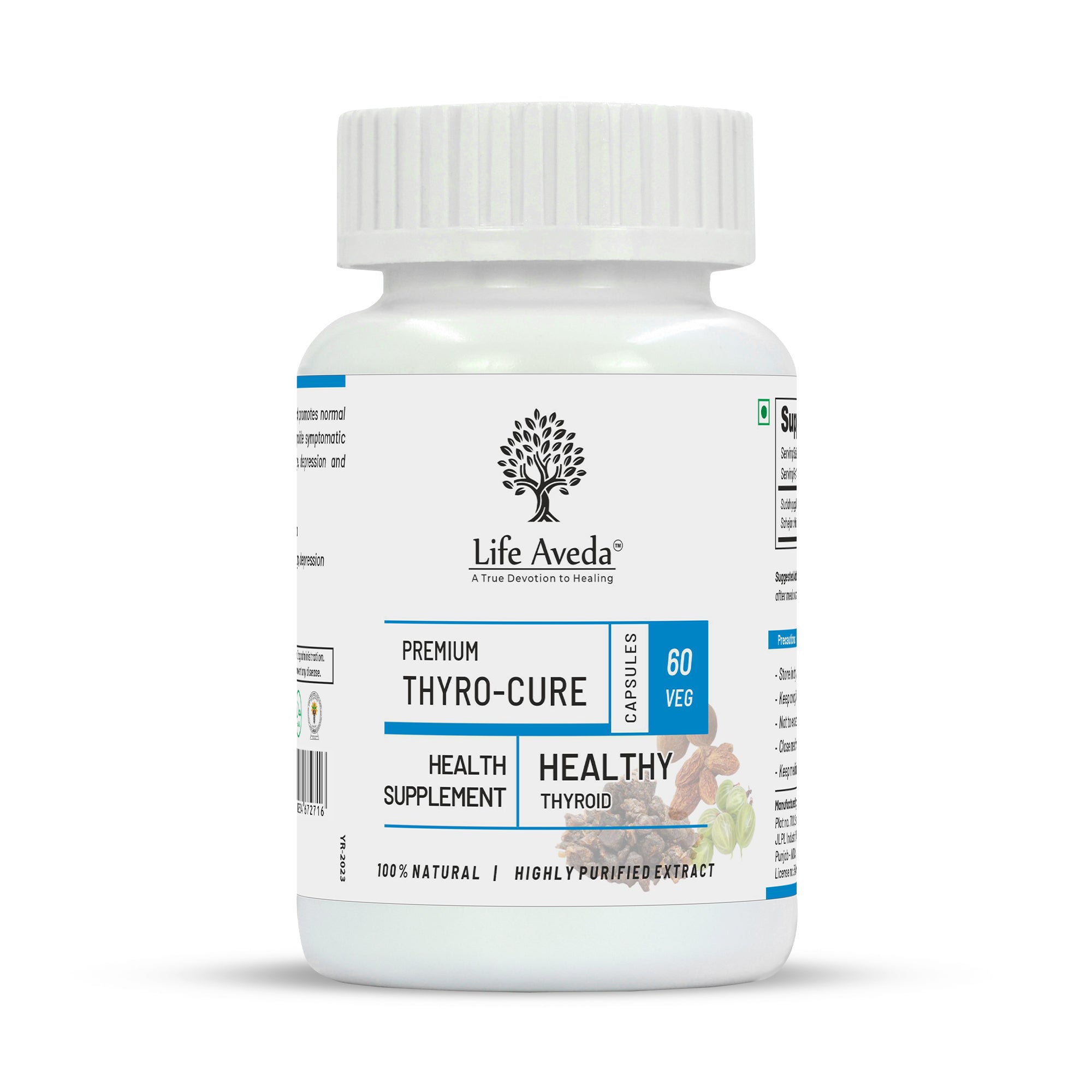 Life Aveda Premium Thyro-Cure Capsules - Mytrendzcart