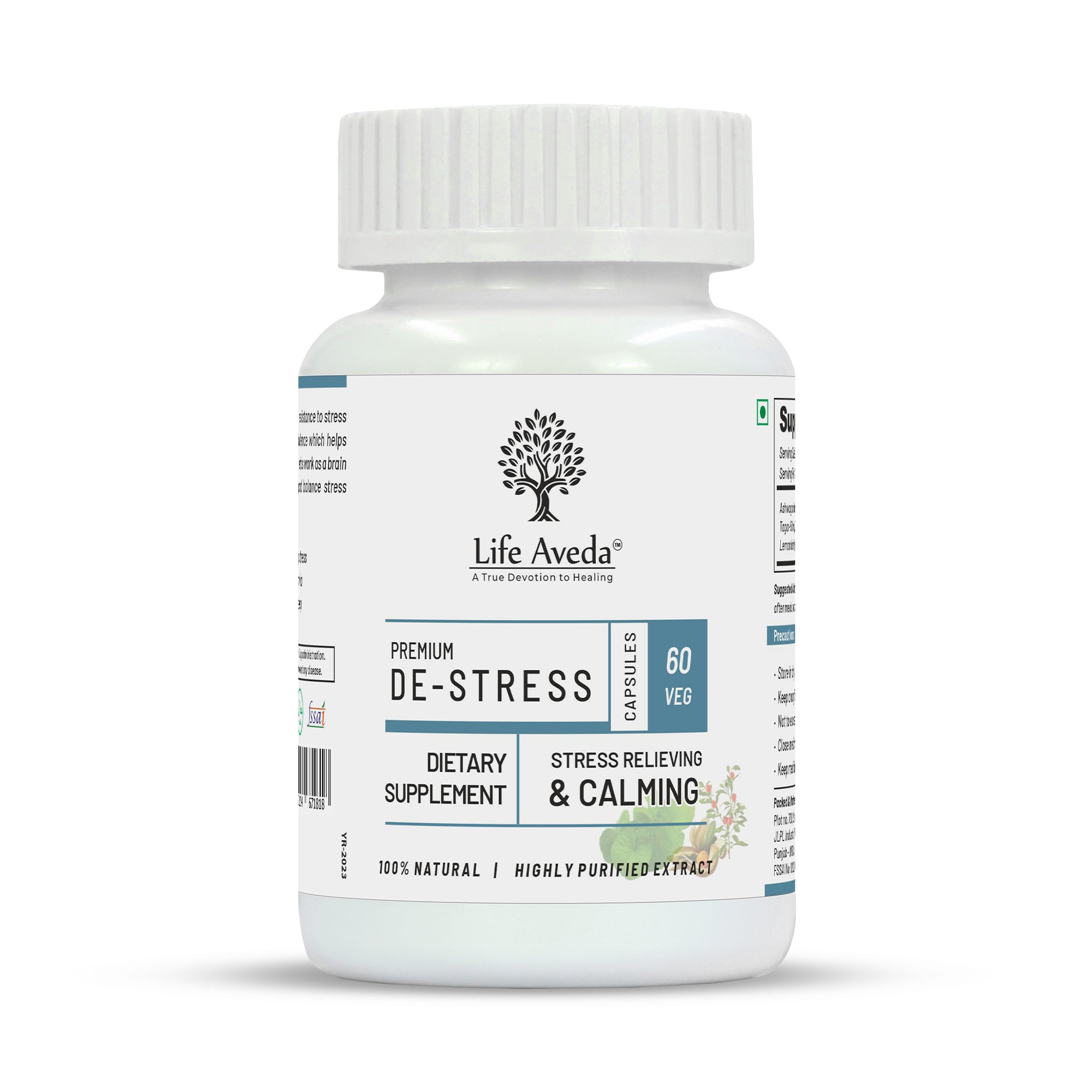 Life Aveda Premium De-Stress Capsules - Mytrendzcart