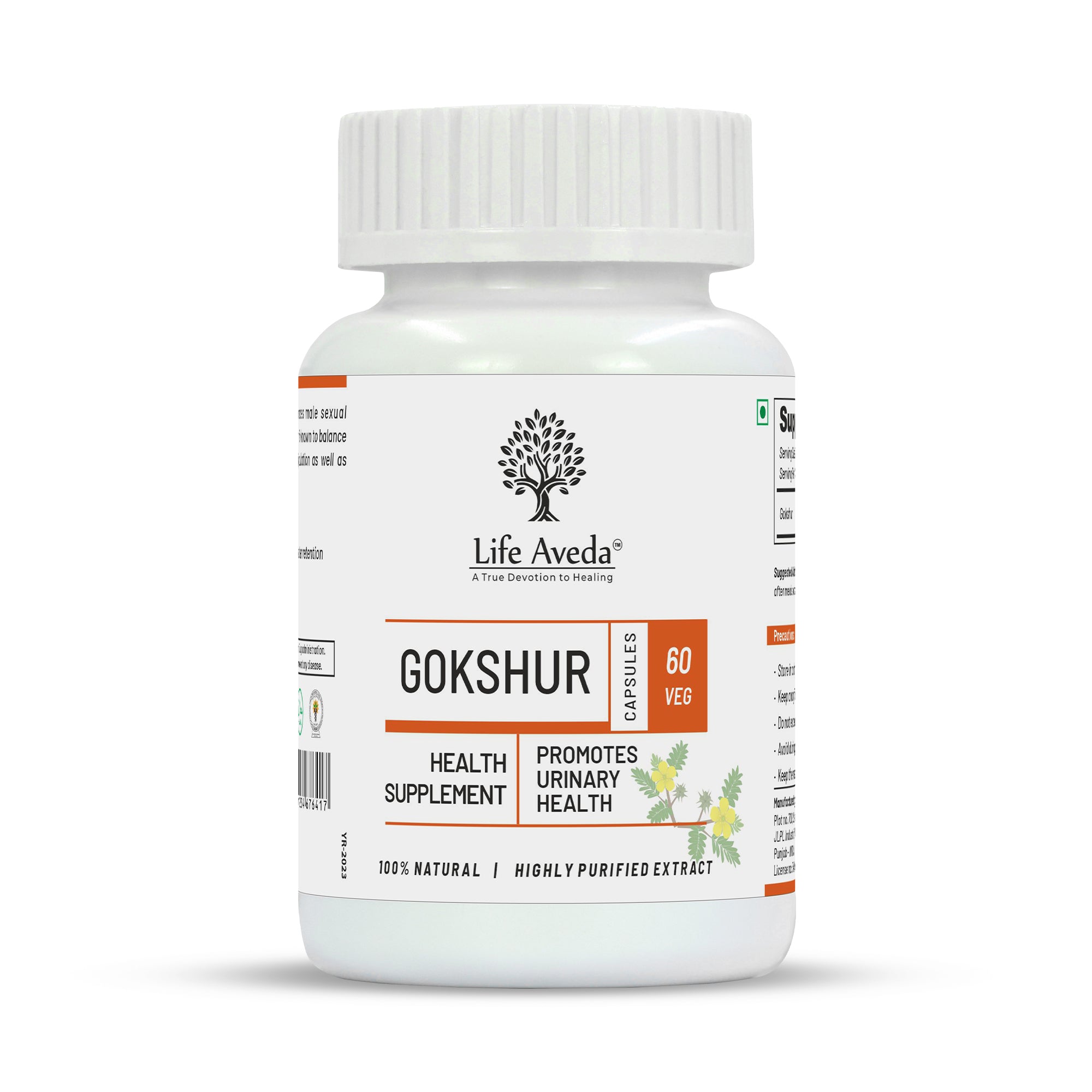 Life Aveda Gokshur Capsules - Mytrendzcart