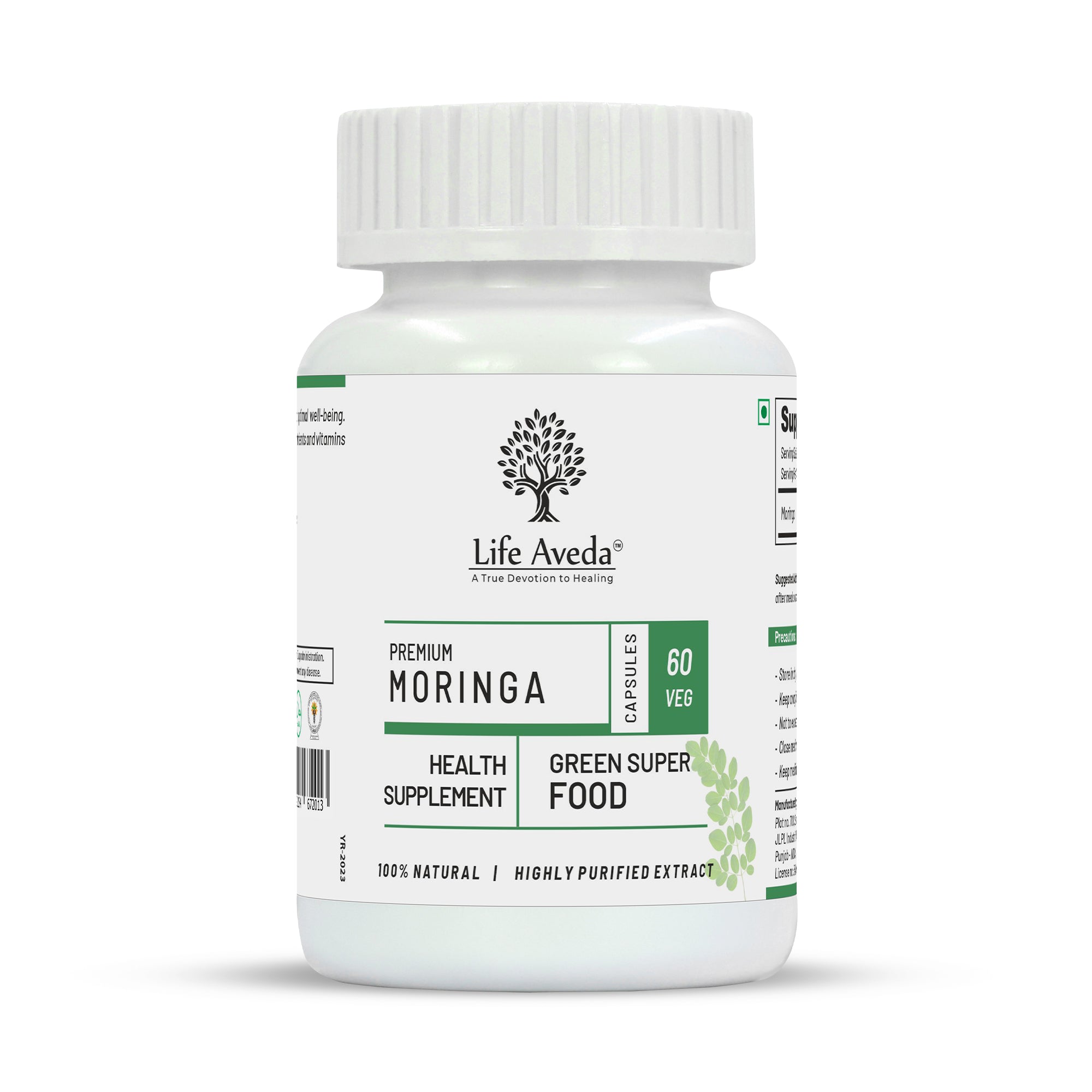 Life Aveda Premium Moringa Capsules - Mytrendzcart