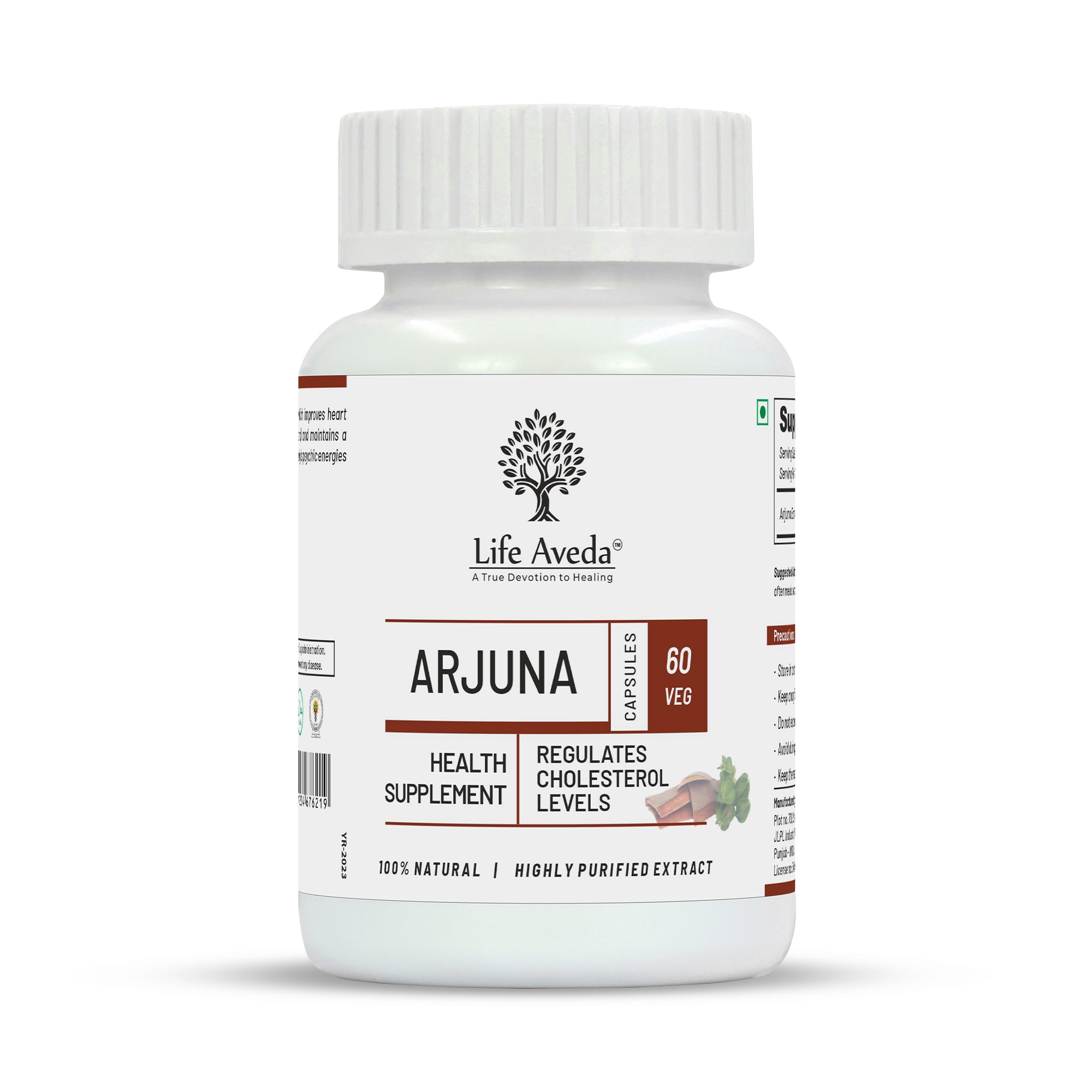 Life Aveda Arjuna Capsules - Mytrendzcart