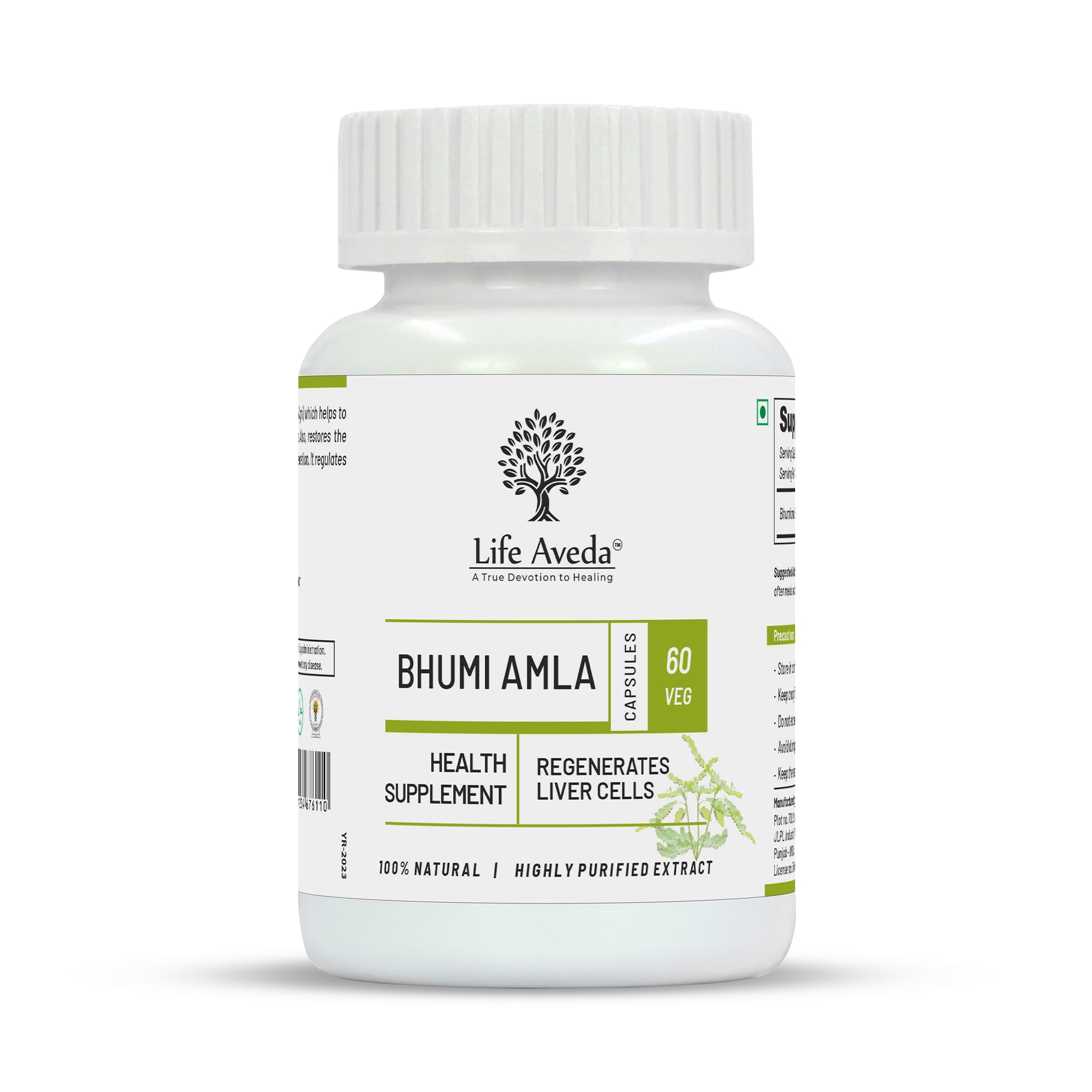 Life Aveda Bhumi Amla Capsules - Mytrendzcart