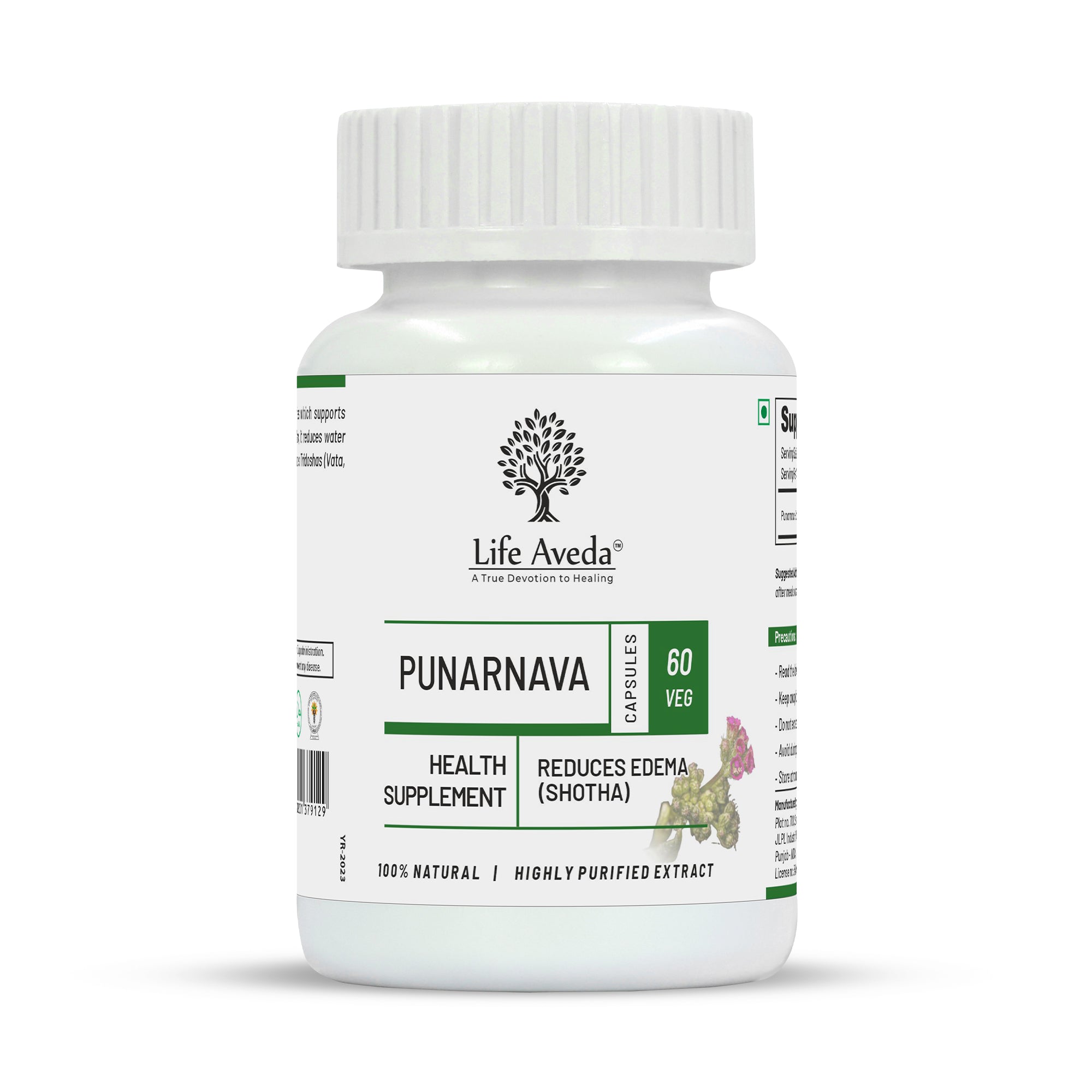 Life Aveda Punarnava Capsules - Mytrendzcart