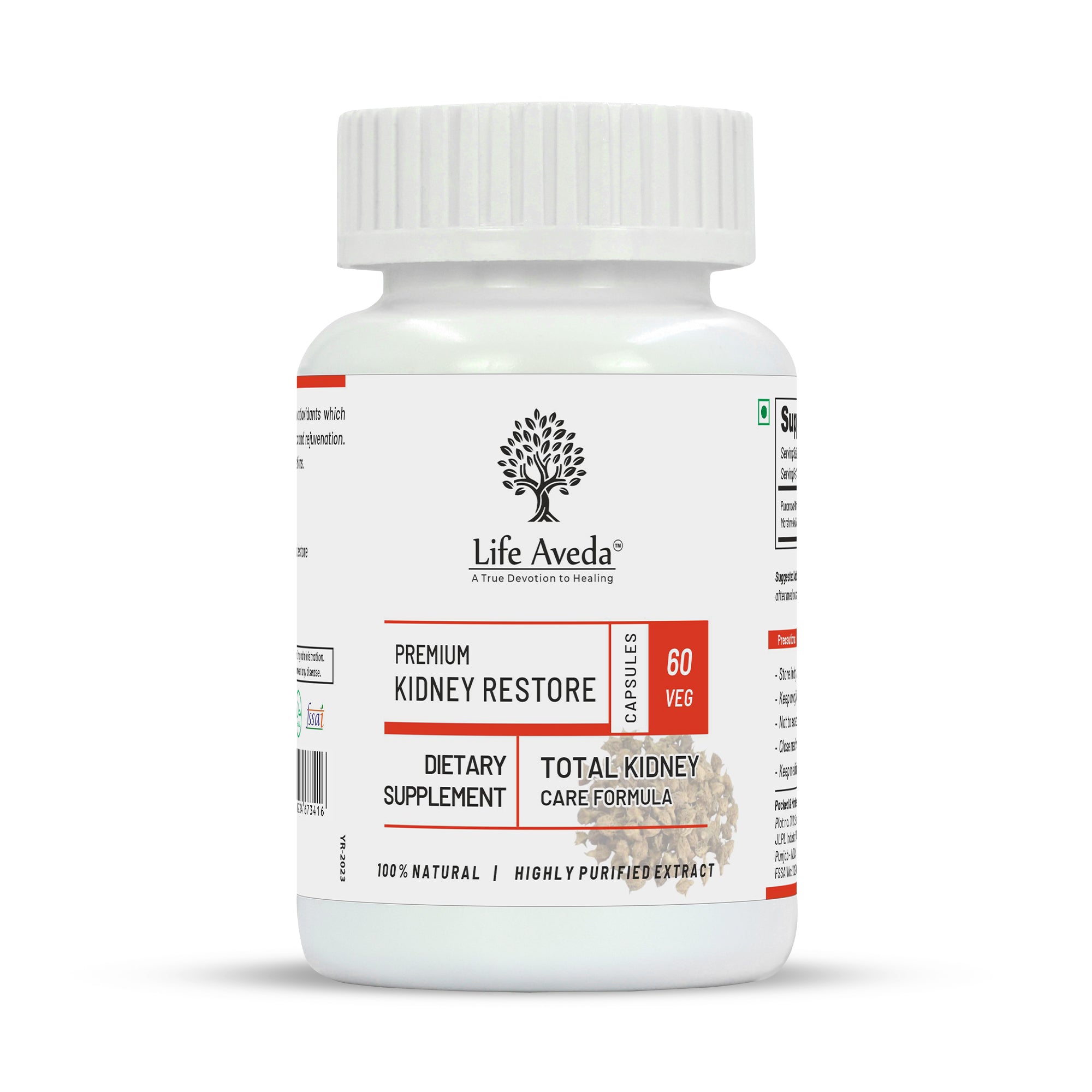 Life Aveda Premium Kidney Restore Capsules - Mytrendzcart