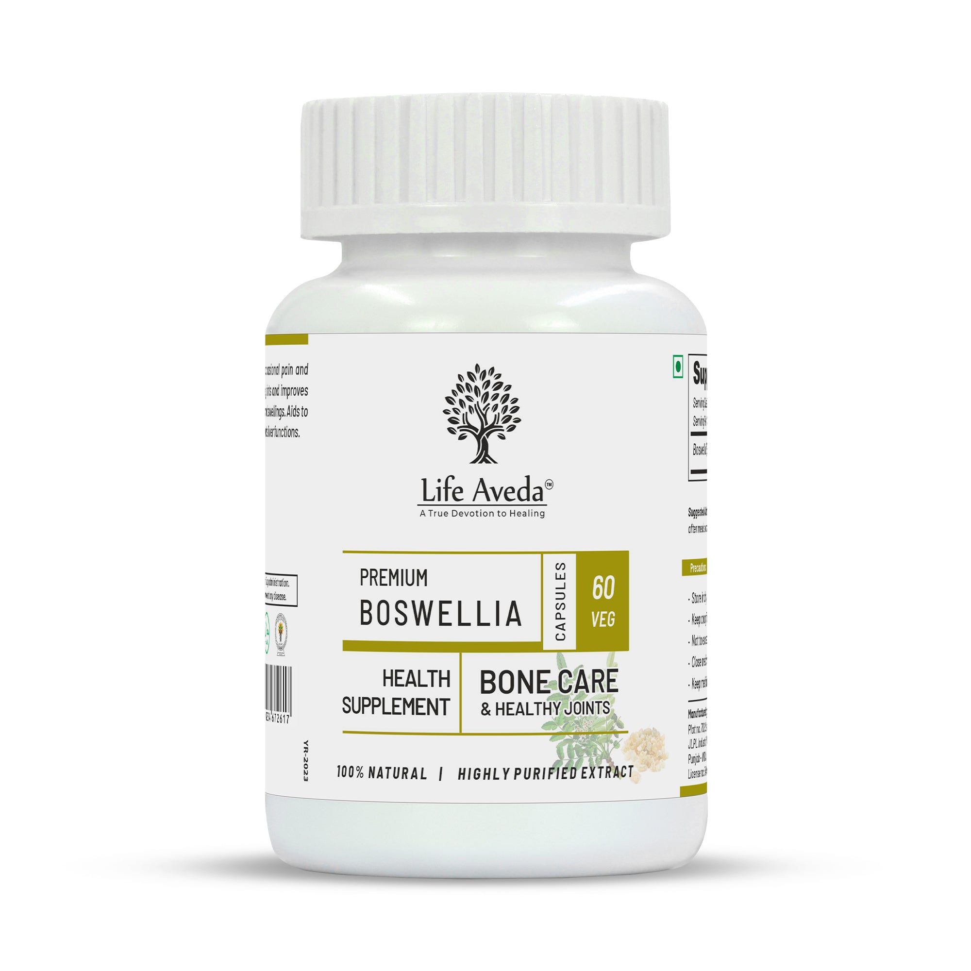 Life Aveda Premium Boswellia Capsules - Mytrendzcart