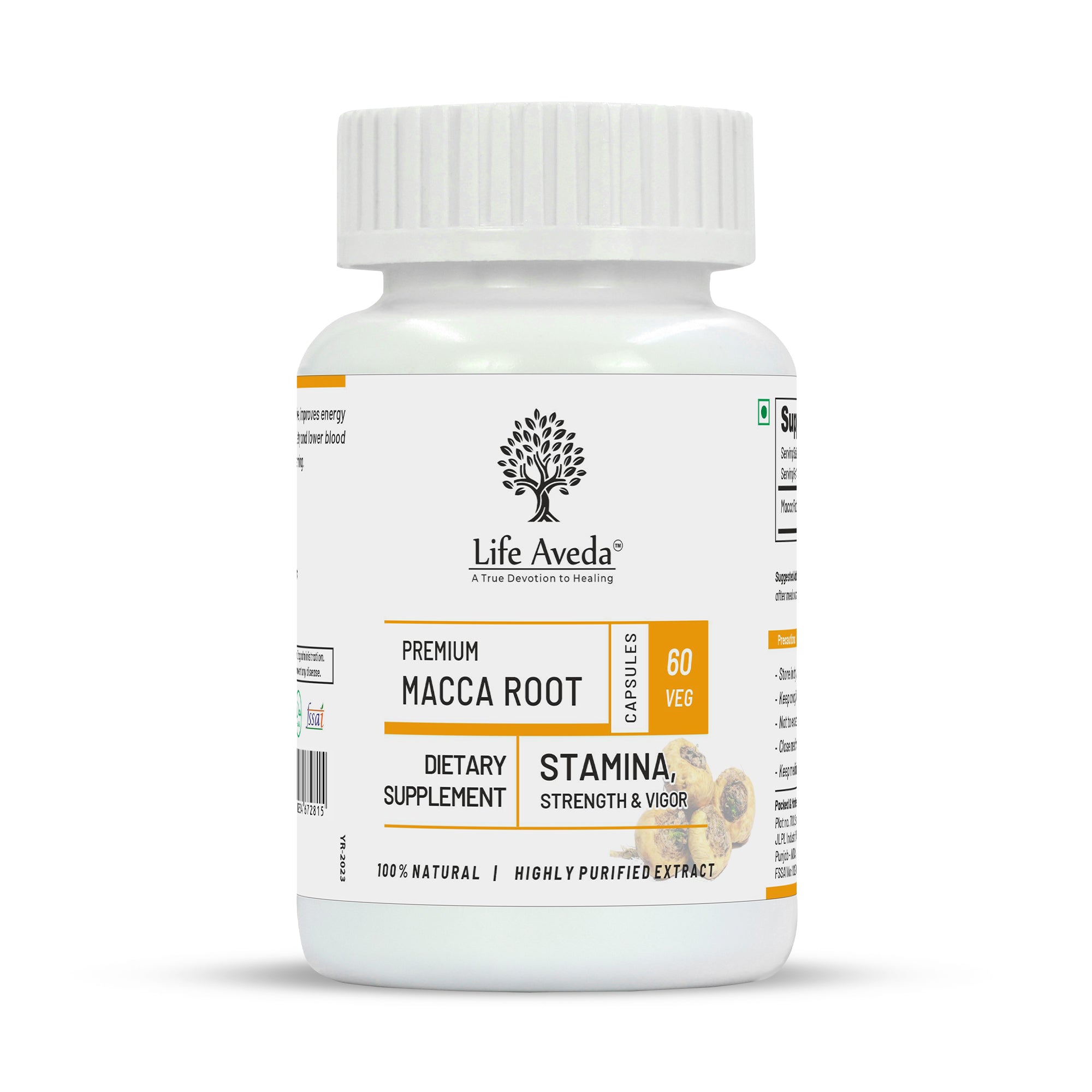 Life Aveda Premium Macca Root Capsules - Mytrendzcart