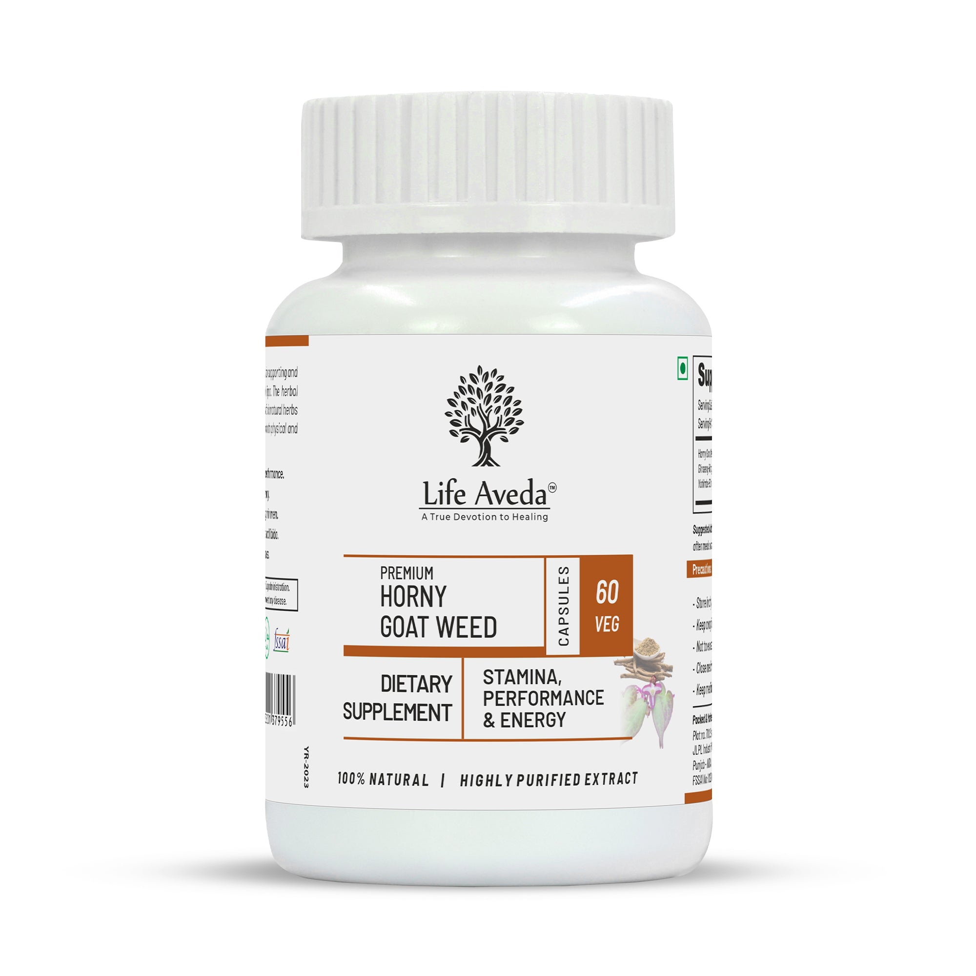 Life Aveda Horny Goat Weed Capsules - Mytrendzcart