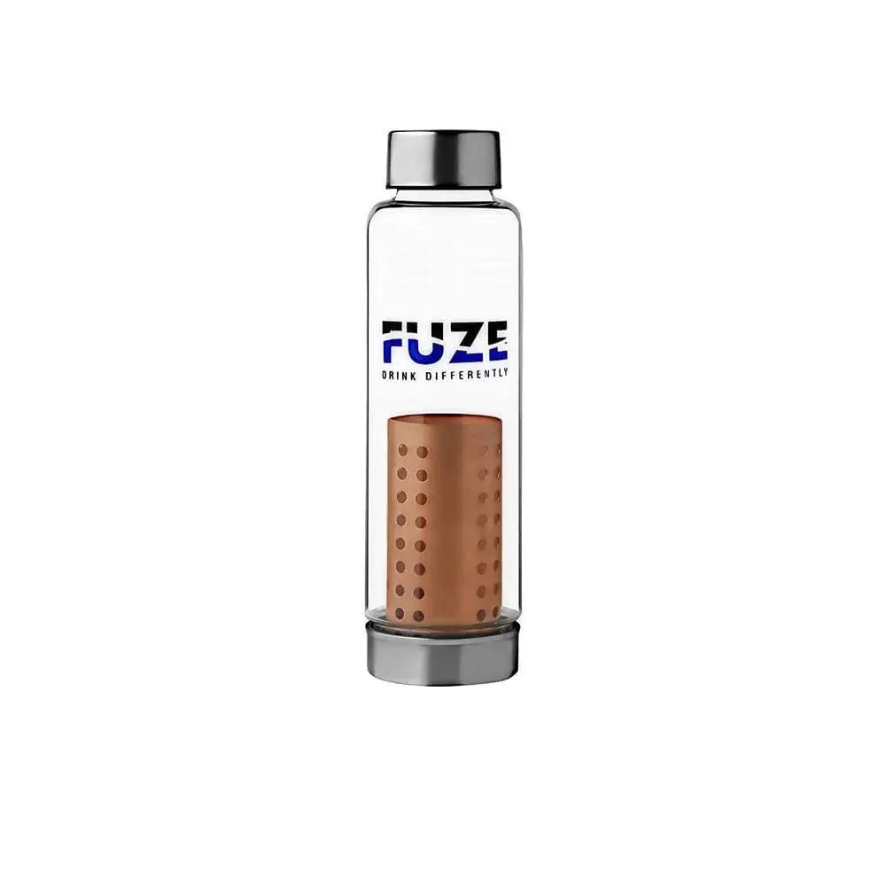 Fuze Glass Bottle With Pure Copper Filter -700 ml - Mytrendzcart