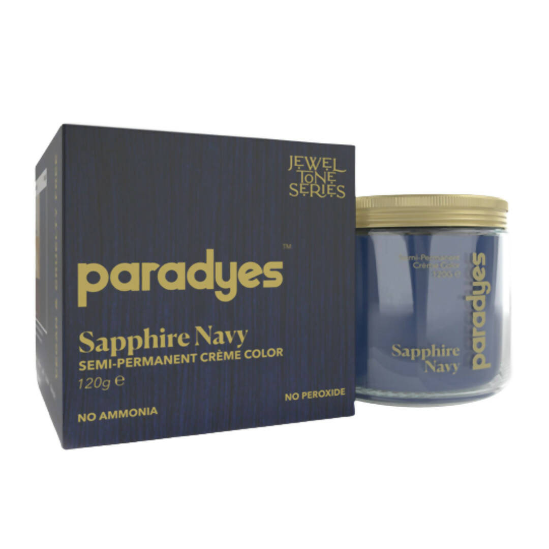 Paradyes Sapphire Navy Semi-Permanent Hair Color - Mytrendzcart