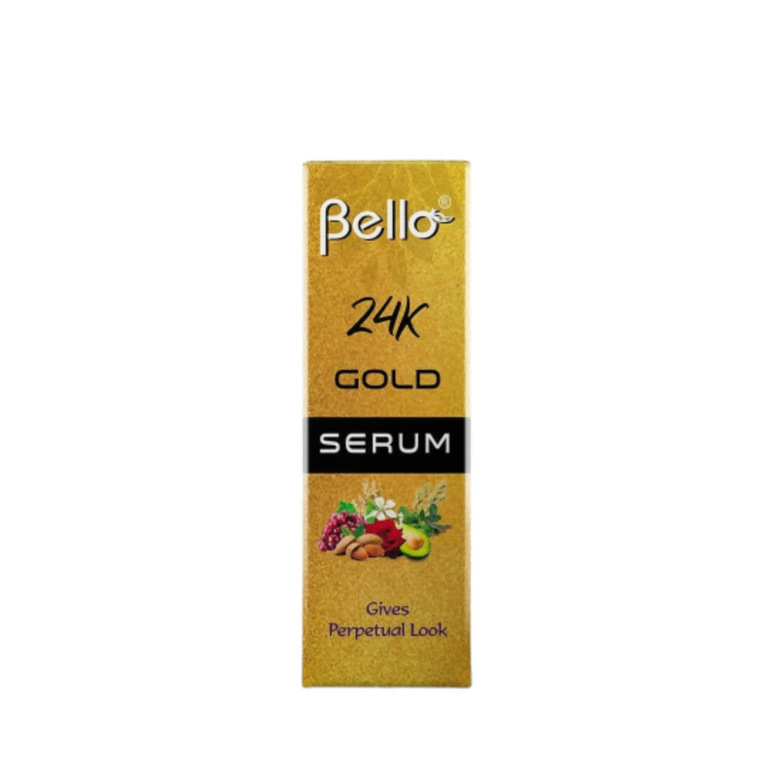 Bello Herbals 24K Gold Serum - Mytrendzcart