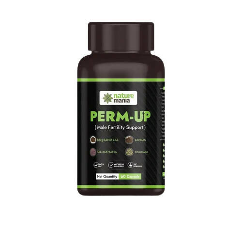 Nature Mania Perm-Up Capsules (Male Sperm Count Booster) - Mytrendzcart