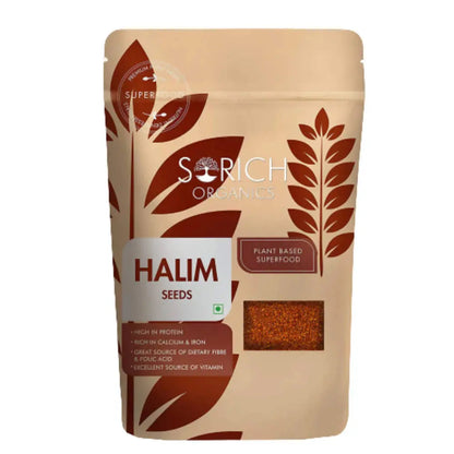 Sorich Organics Halim Seeds / Garden Cress Seeds -200 gm - Pack of 1 - Mytrendzcart