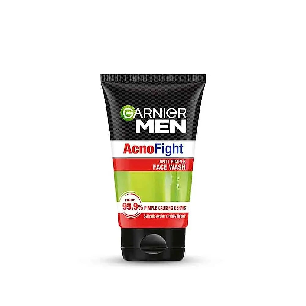 Garnier Men Acno Fight 6-in-1 Anti-Pimple Face wash -100 ml - Mytrendzcart