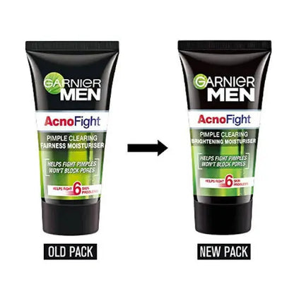 Garnier Men Acno Fight Pimple Clearing Brightening Moisturizer -45 gm - Mytrendzcart