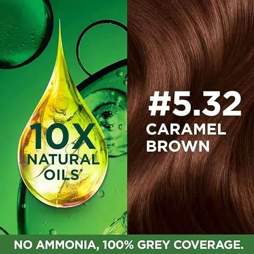 Garnier, Hair Colouring Creme, Long-lasting Colour, Smoothness & Shine, Color Naturals Men, Shade: 3 Darkest Brown, 30ml + 30g - Mytrendzcart