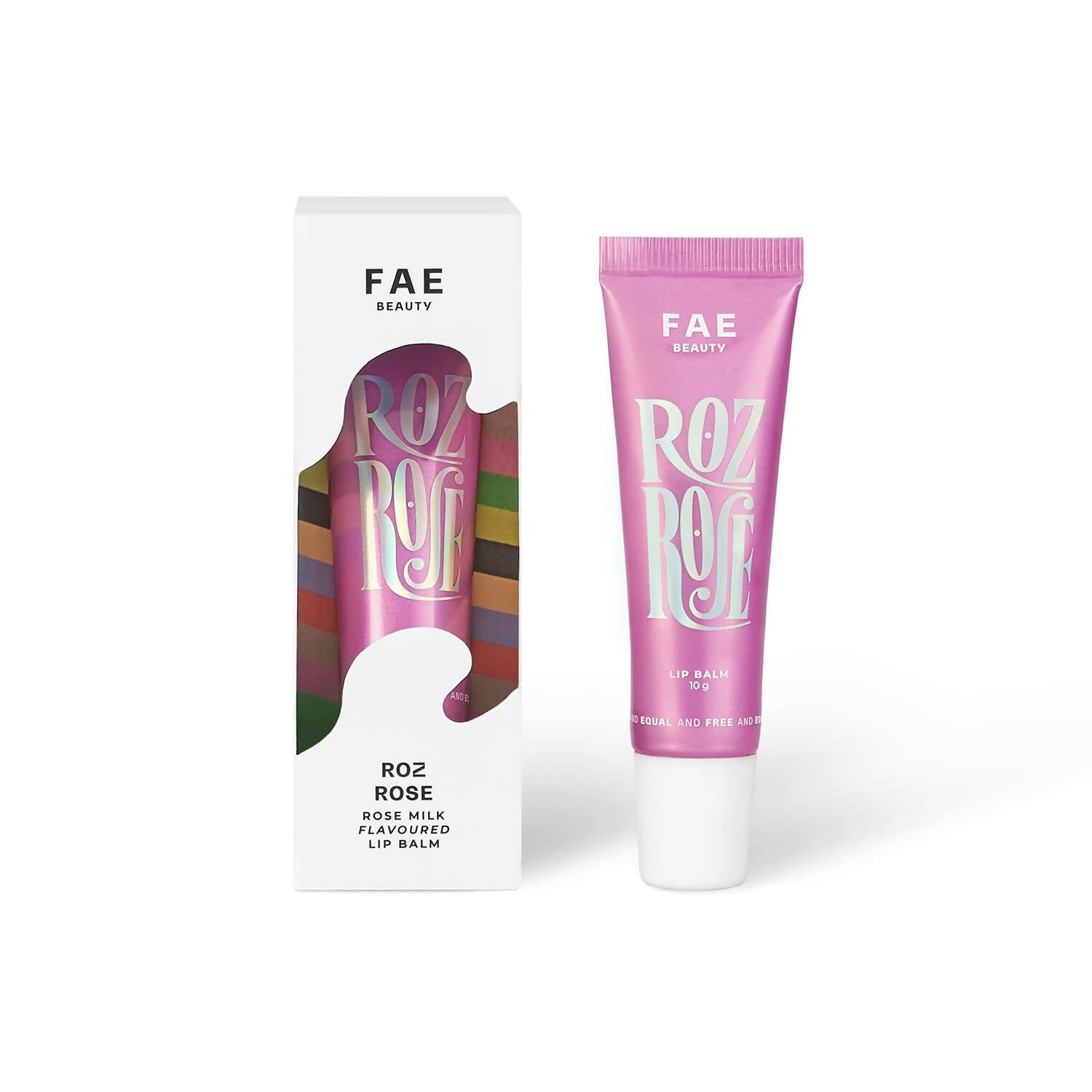 FAE Beauty Roz Rose Lip Balm SPF 20+ - Sheer Baby Pink - Mytrendzcart