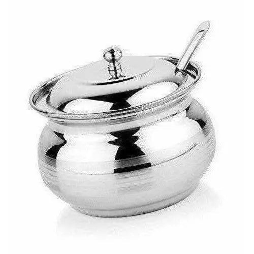 Ghee Pot- Stainless Steel, Tea & Sugar Pot - Mytrendzcart