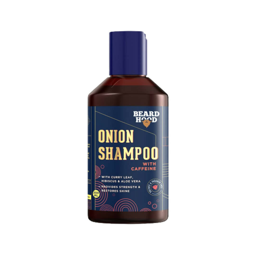 Beardhood Onion Shampoo With Caffeine - Mytrendzcart