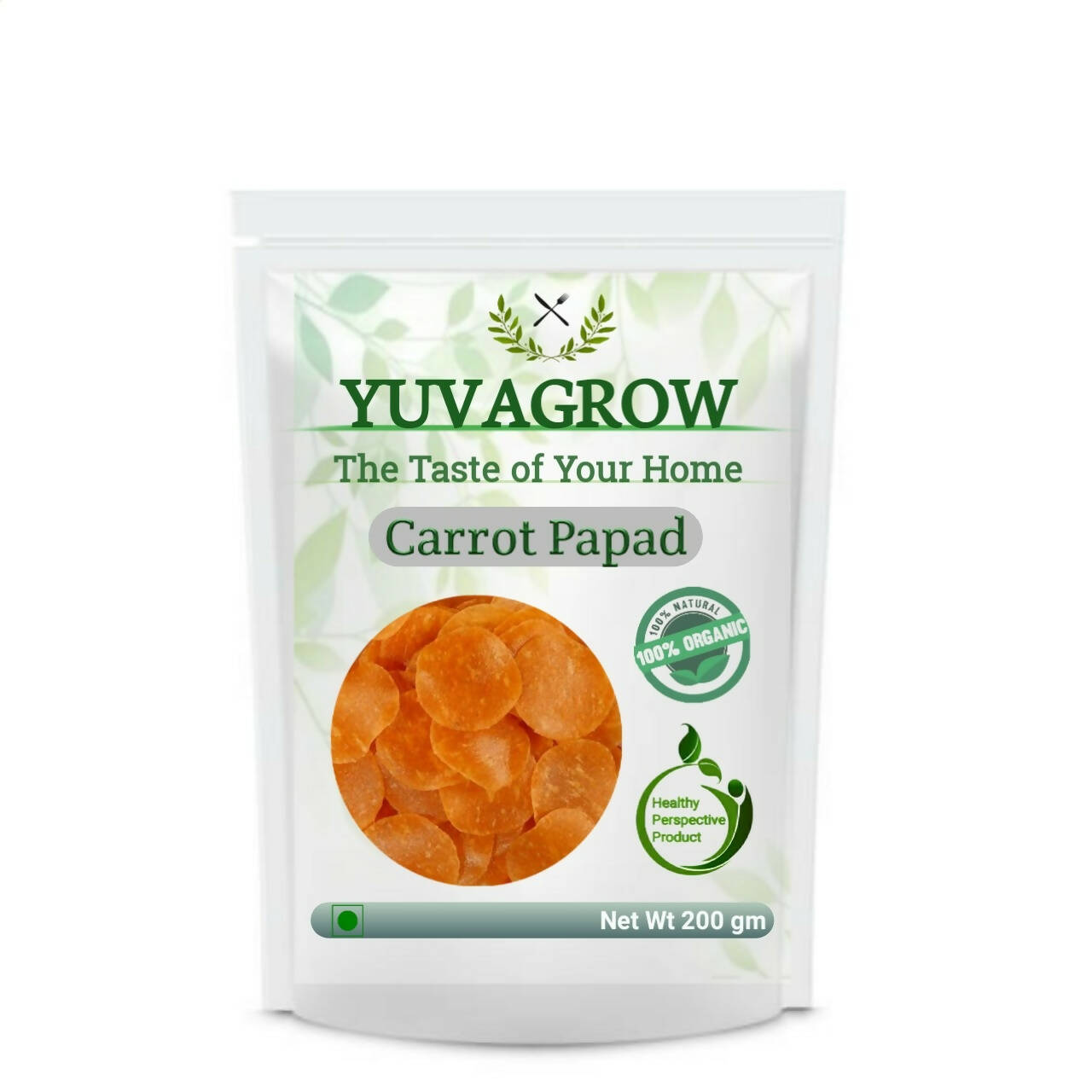 Yuvagrow Carrot Papad - Mytrendzcart