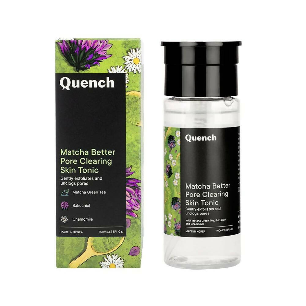 Quench Botanics Matcha Better Pore Clearing Skin Tonic - Korean Skincare - Mytrendzcart