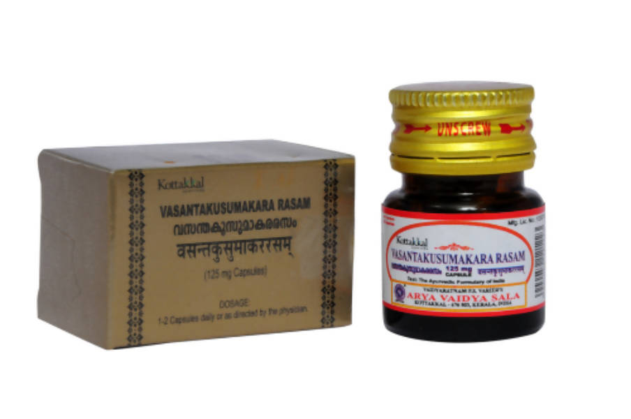 Kottakkal Arya Vaidyasala - Vasantakusumakara Rasam - Mytrendzcart