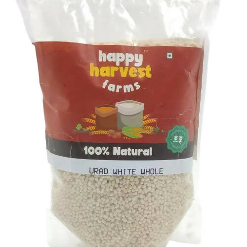 Happy Harvest Farms Natural Urad White Whole - Mytrendzcart