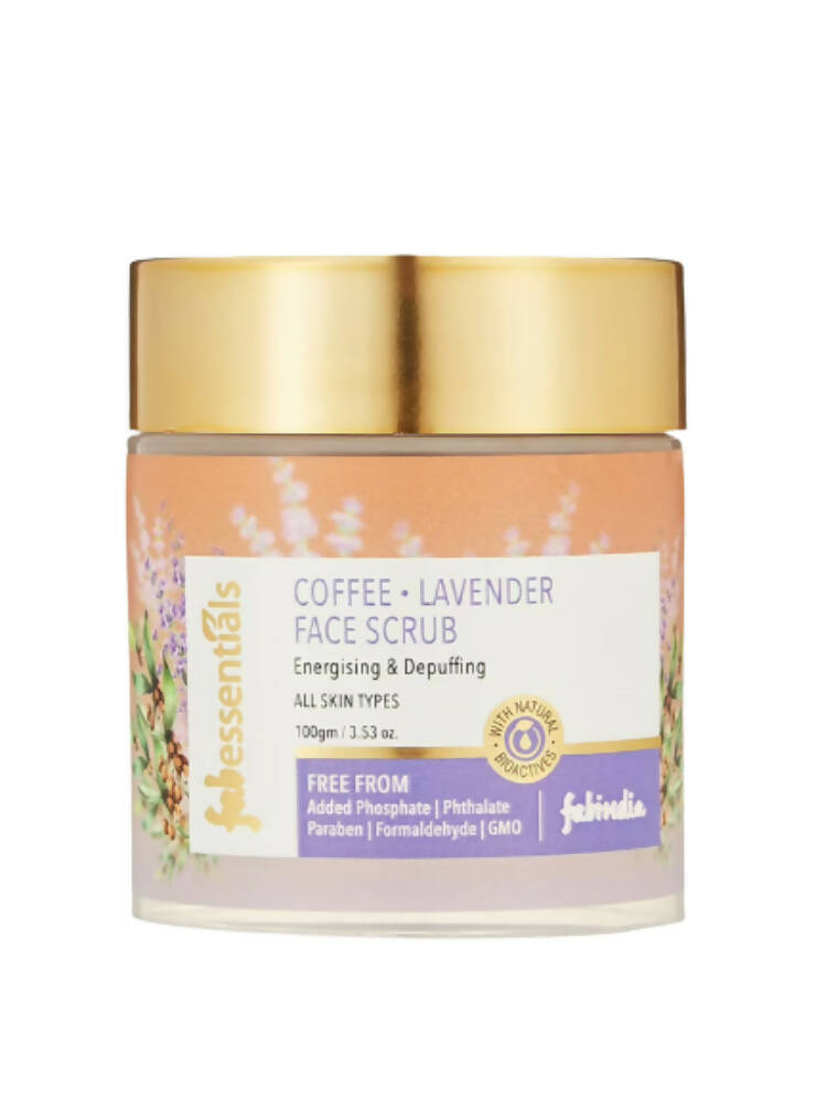 Fabessentials Coffee Lavender Face Scrub - Mytrendzcart