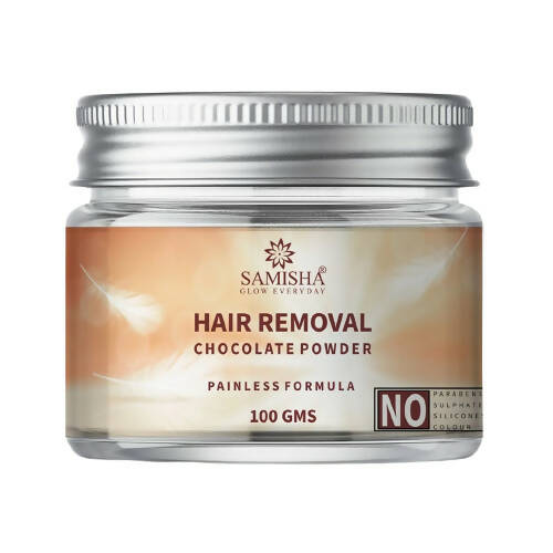 Samisha Organic Chocolate Hair Removal Powder - Mytrendzcart