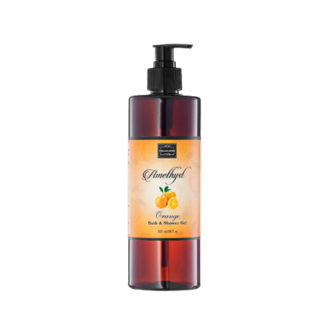 Miracle Herbs Amethyst Orange Bath & Shower Gel - Mytrendzcart