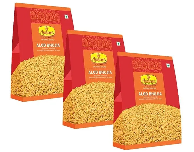 Haldiram's Nagpur Aloo Bhujia, 350g+50g Extra - Mytrendzcart