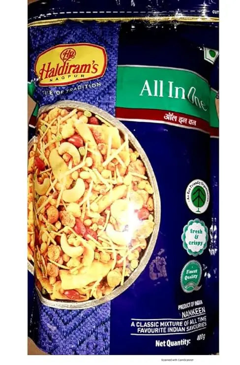 Haldiram's Nagpur Aloo Bhujia, 350g+50g Extra - Mytrendzcart