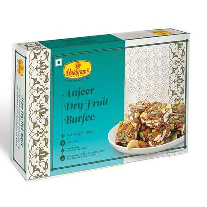 Haldiram's Nagpur Anjeer Dryfruits Burfee (500 gm) - Mytrendzcart