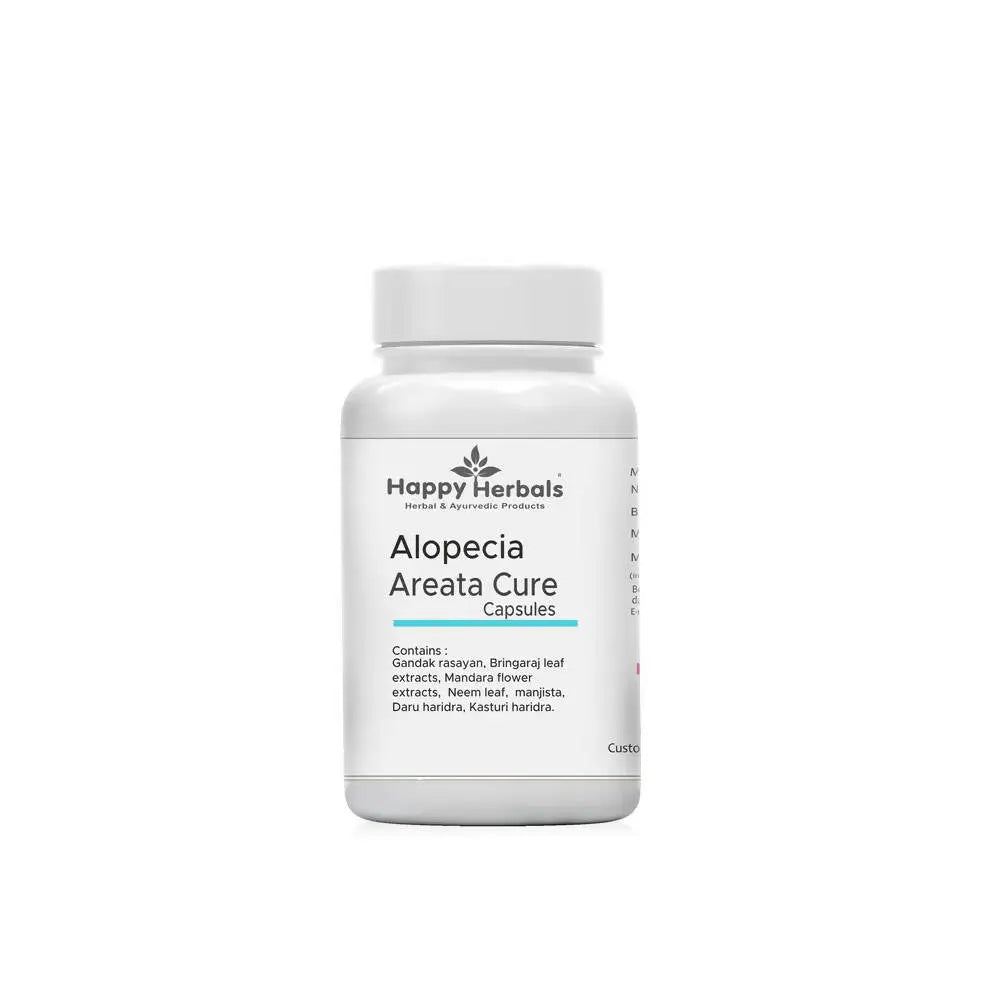 Happy Herbals Aloepecia Cure Capsules - Mytrendzcart