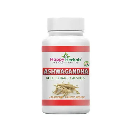 Happy Herbals Ashwagandha Capsules - Mytrendzcart