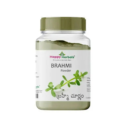 Happy Herbals Brahmi Powder - Mytrendzcart